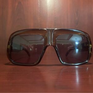Vintage Playboy Optyl Translucent Oversized Sunglasses 70's Made in Austria